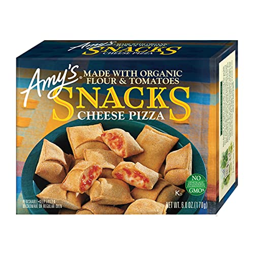 Amy’s Snacks, Cheese Pizza Snacks, 6.0 Ounce (Frozen)