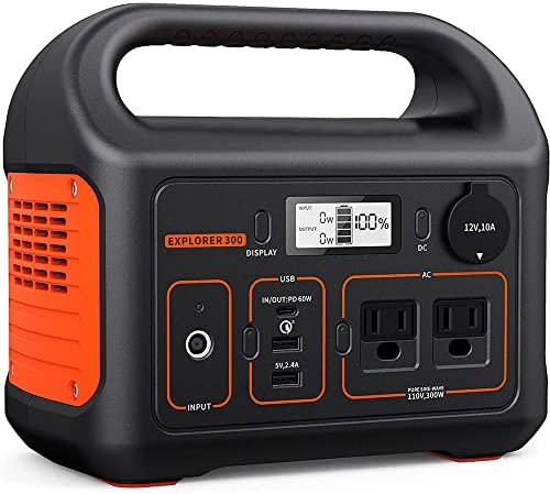 NOVAL Portable Power Station Explorer 600W，614.4Wh Solar Generator with 156W Fast Charging, 110V/600W Pure Sine Wave 3 AC Outlets LiFePo4 Battery Outdoor Generator，for Outdoors Camping Travel Blackout