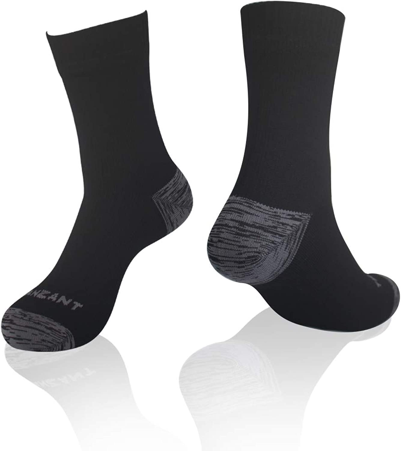 TANZANT 100%Waterproof socks, Hiking Cycling Fishing Kayaking Unisex Novelty Sport Socks Large size 1 Pair