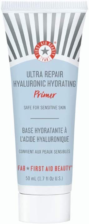 First Aid Beauty Ultra Repair Hyaluronic Hydrating Primer: Vegan Primer to Brighten and Hydrate Skin (1.7 oz)