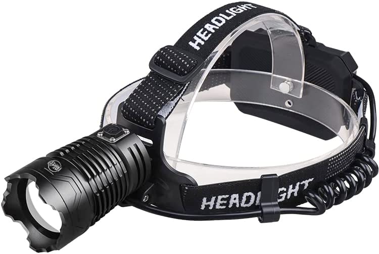 FIST FIGHT TACTICAL Rechargeable Headlamp | Super Bright, for Camping, Outdoors, & Security | XHP360
