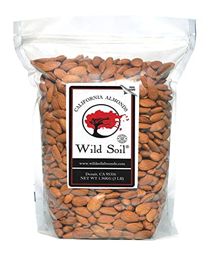 Wild Soil Beyond Almonds – 20% Higher Protein Than Other Almonds, Distinct and Superior to Organic, Raw
