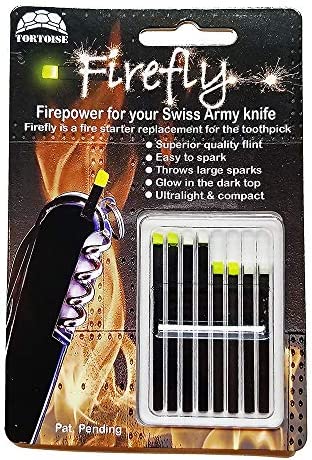 Firefly Variety 8 Pack – Fire Starter Accessory for Swiss Army Victorinox Knives