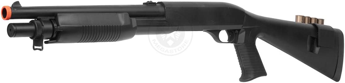 400 fps agm airsoft m500 m183a2 tactical shell fed spring airsoft shotgun(Airsoft Gun)