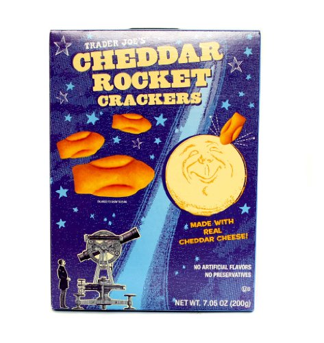 Trader Joe’s Cheddar Rocket Crackers 7.05 oz