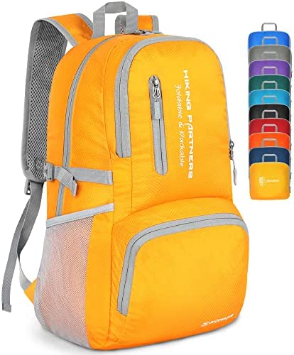 ZOMAKE Lightweight Packable Backpack – 35L Light Foldable Hiking Backpacks Water Resistant Collapsible Daypack for Travel