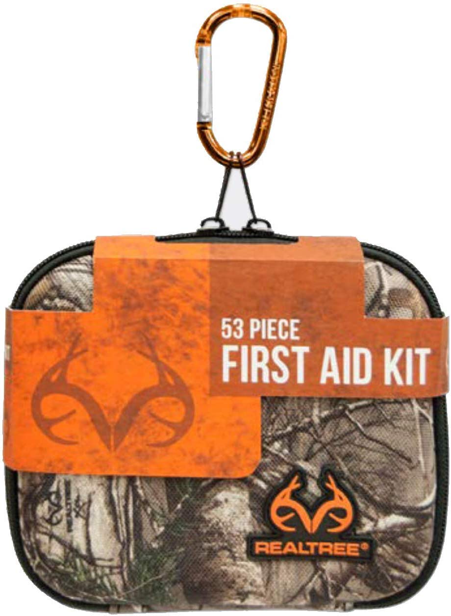 Lifeline 4451 Realtree Hard-Shell Foam First Aid Kit, 53 Piece