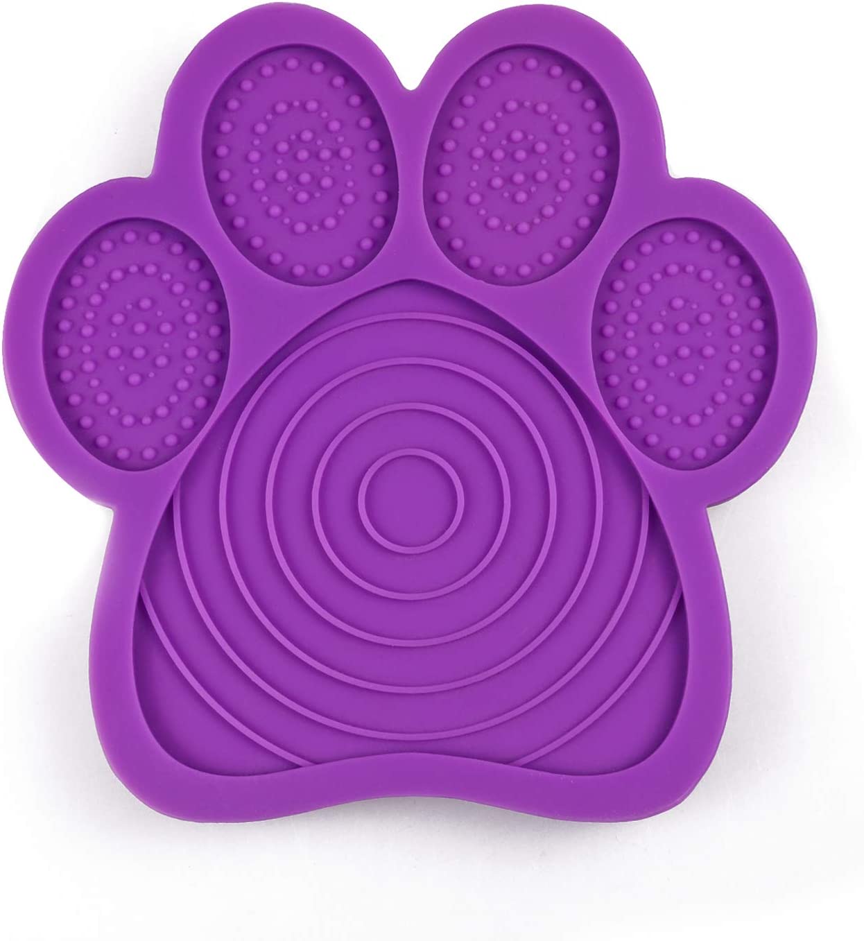 Weliu Lick Pad for Dog, Slow Treat Dispensing Mat Suctions To Wall for Pet Bathing, Grooming, and Dog Training Distraction Device To Make Bath Time Happy