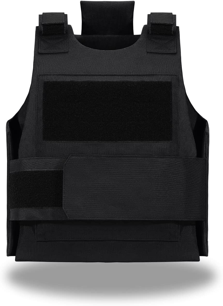 Vereisse Tactical Vest Outdoor , Adjustable Training Protective Vest, Suitable for Light Outdoor Gilet Equipment, S-XXL