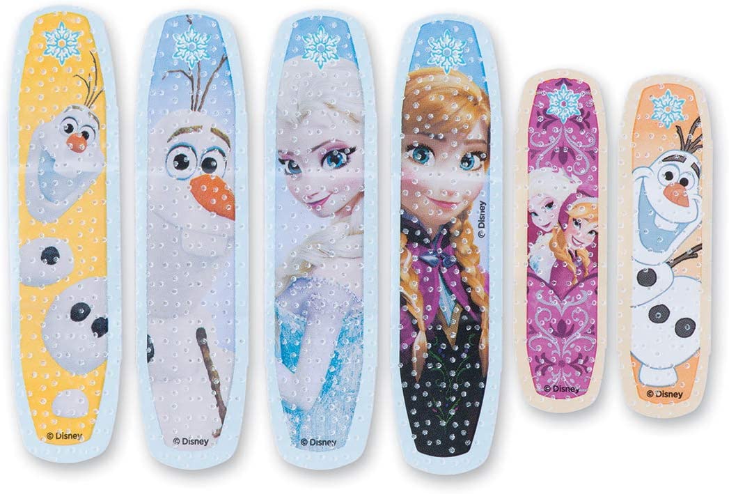 Disney Frozen Band-Aid Brand Bandages – First Aid Kit Supplies – 2 Boxes per Unit