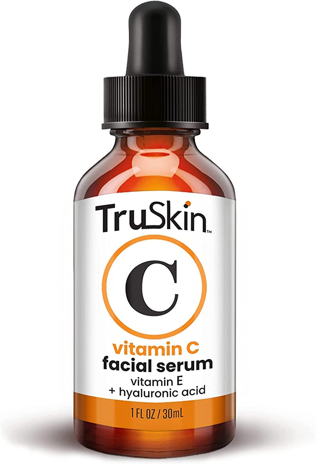 TruSkin Vitamin C Serum for Face – Anti Aging Face Serum with Vitamin C, Hyaluronic Acid, Vitamin E – Brightening Serum for Dark Spots, Even Skin Tone, Eye Area, Fine Lines & Wrinkles, 1 Fl Oz