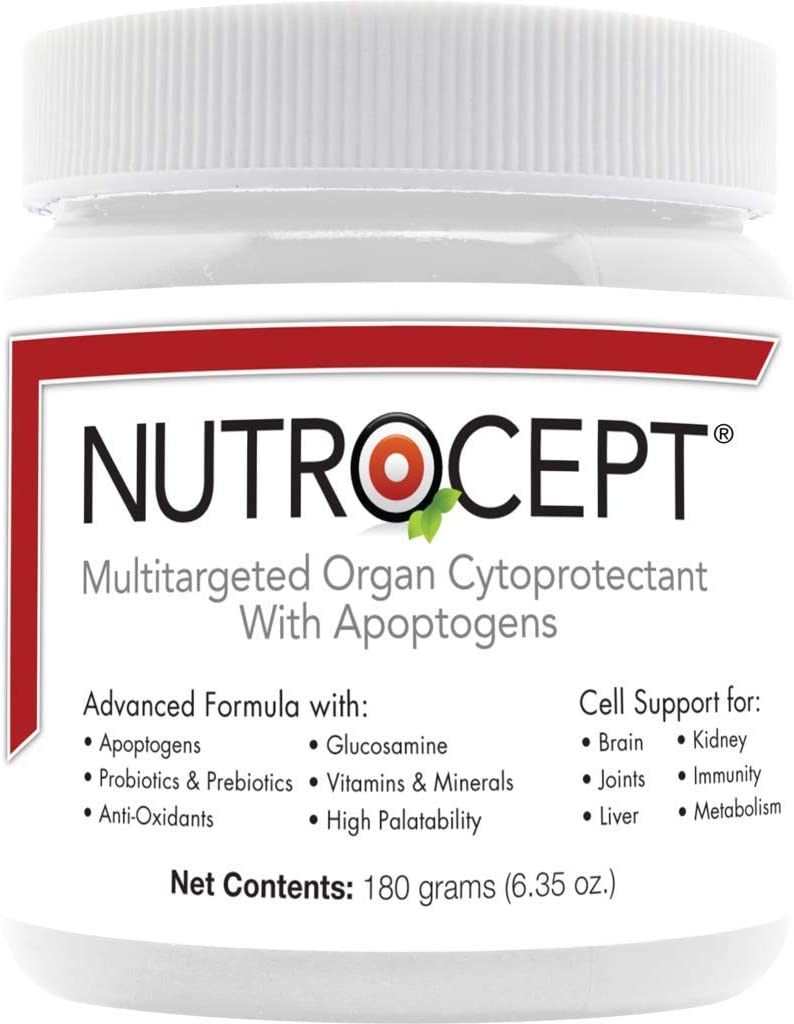 NutroCept Adult Dog Supplement + Organ Cytoprotectant + Supports The Brain, Joints, Kidneys and Liver + Promotes Energy and Vitality