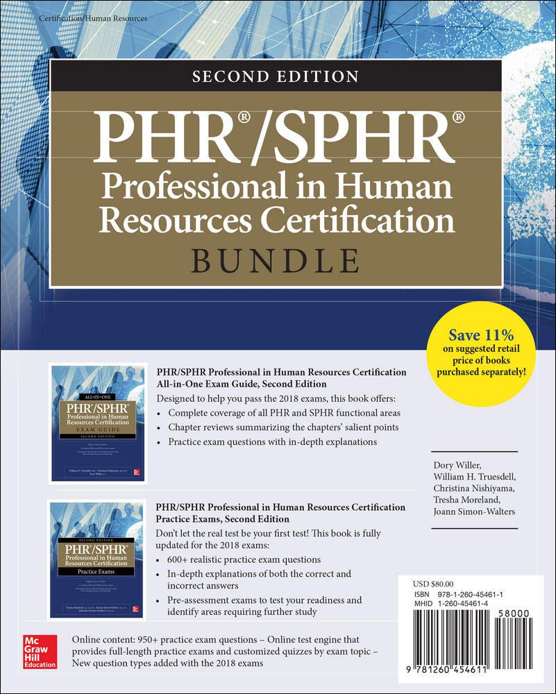 PHR/SPHR Professional in Human Resources Certification Bundle, Second Edition