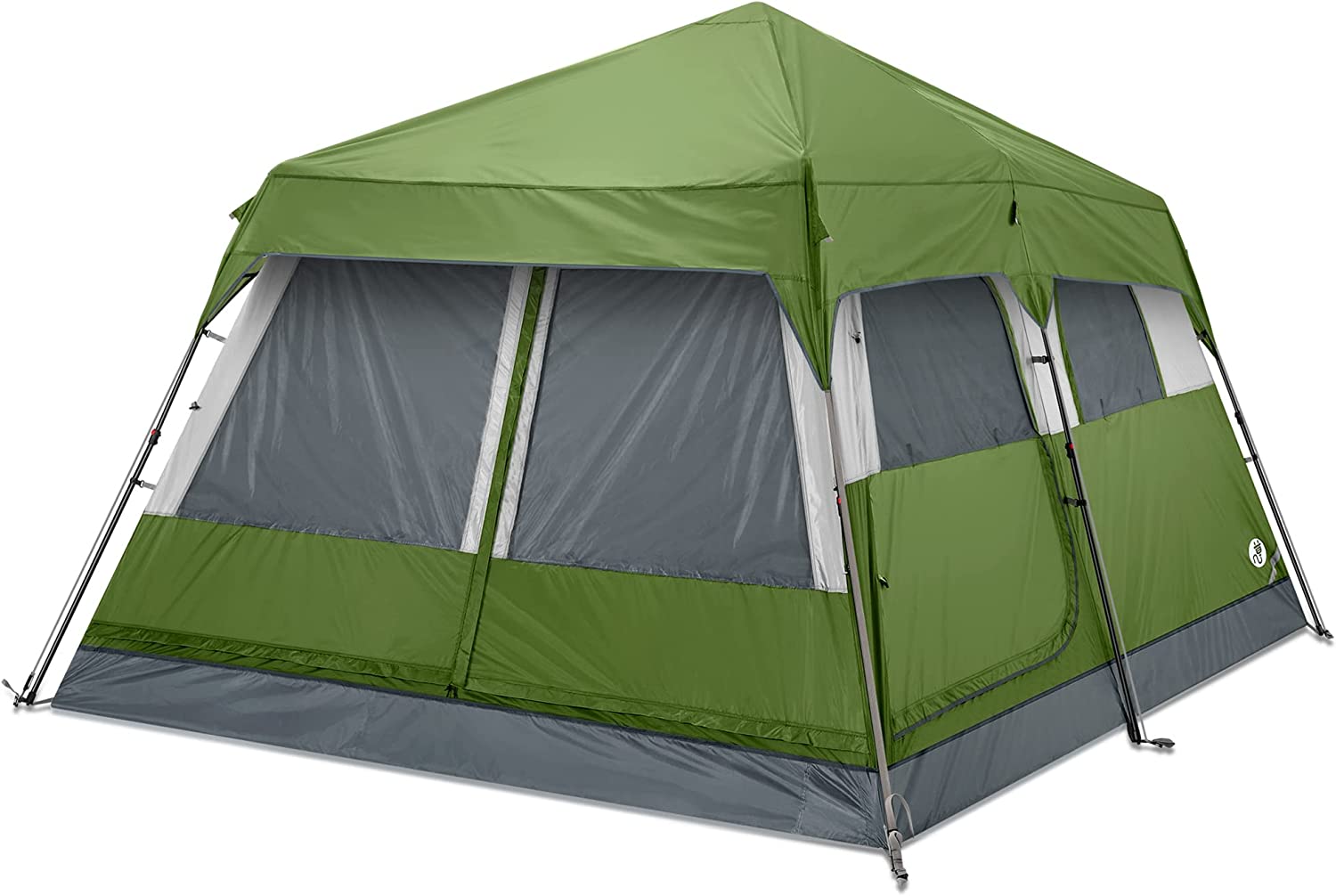 Gonex 6/10 Person Tents for Camping, Instant Tent Automatic Glamping Tent Waterproof Windproof Easy Set Up in Few Minutes Ideal for Family Car Trip, Festival Gathering and Picnic