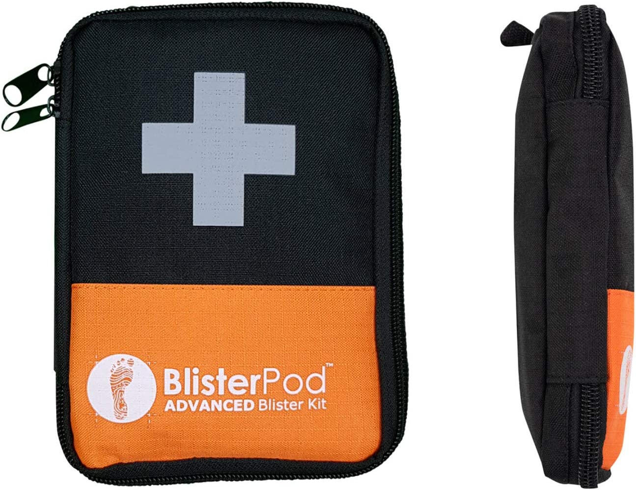 BlisterPod Advanced Blister Kit (18 Pc. Set) | Made for Sport & Outdoors | Foot Blister Prevention and Treatment, Heel to Toe | Pack Light for Travel, Hiking, Running, Hockey, Soccer, Golf.