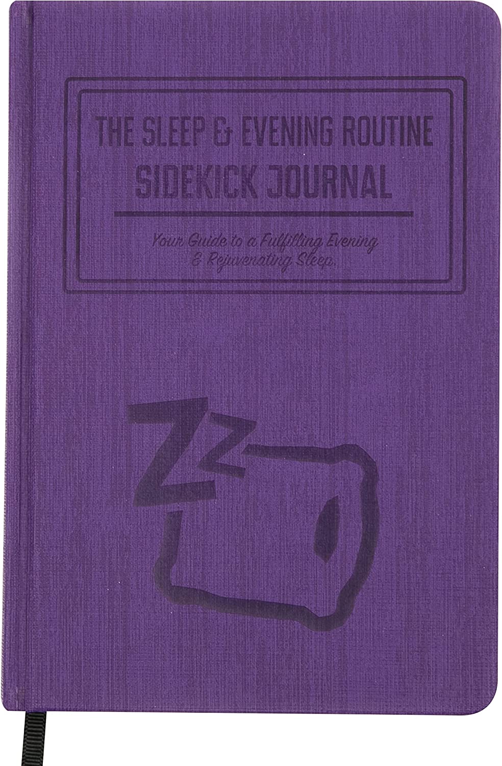Sleep & Evening Routine Sidekick Journal by Habit Nest – A Journal That Coaches You Through maximizing Sleep Quality & Building a Nightly Routine That Improves Your Quality of Life.