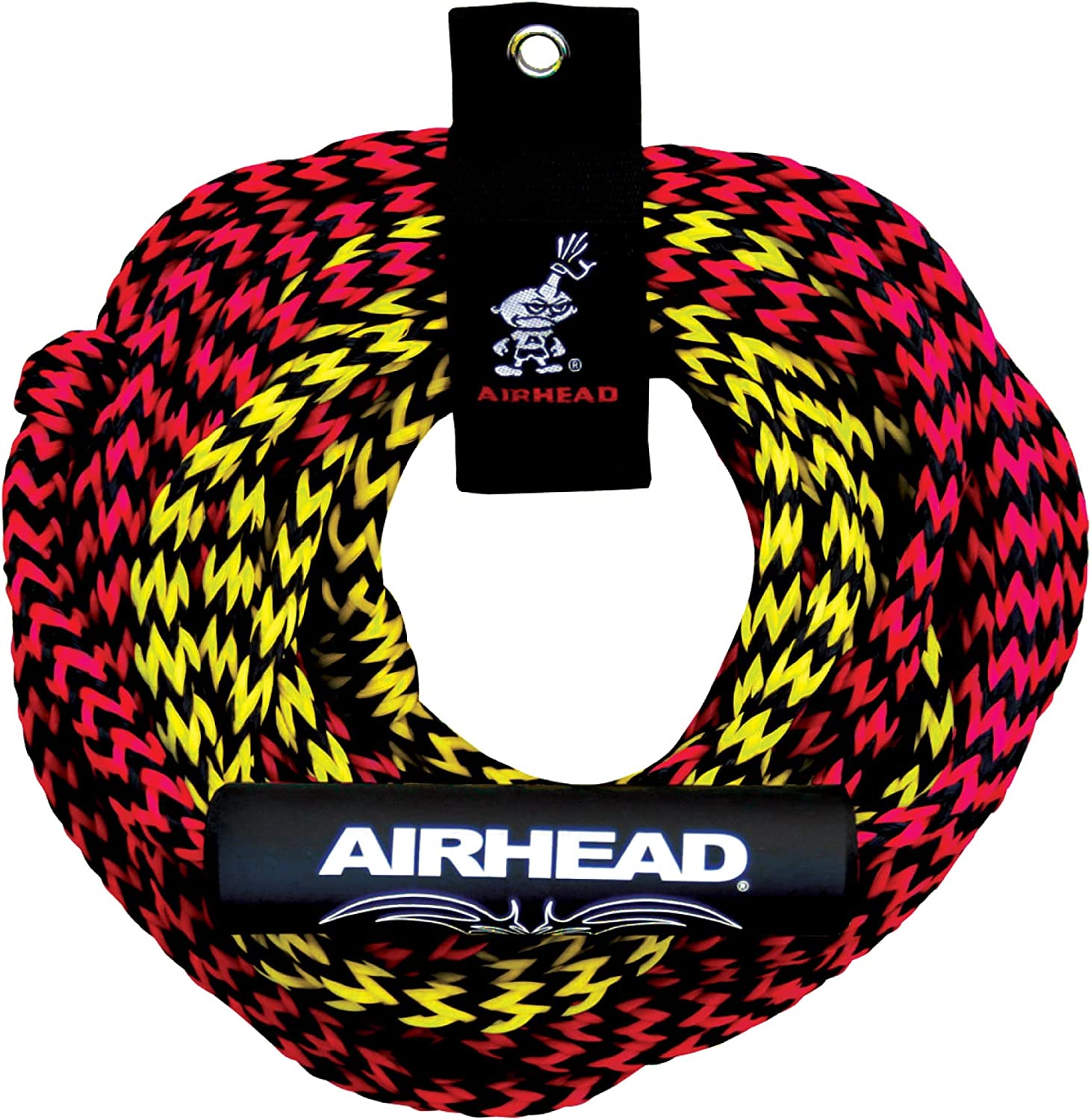Airhead 2 Section Tow Rope for 1-4 Rider Towable Tubes, Multiple