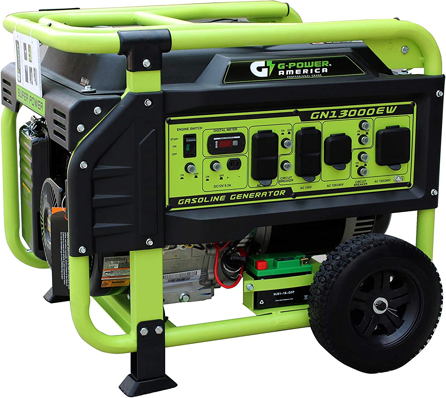 Green-Power America GN13000EW Atlas Series Generator – 13,000 Watts