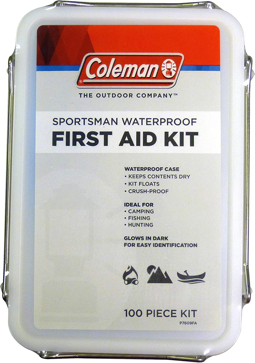 Coleman Sportsman Waterproof First Aid Kit – 100 Pieces