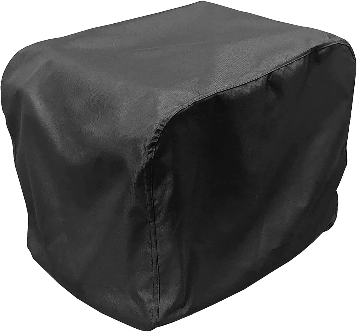 Generator Cover Waterproof, Heavy Duty Thicken 600D Polyester with Elastic Drawstring, Weather/UV Resistant Generator Cover for Universal Portable Generators 3800-6500 Watt (26”L x 20”W x20”H)