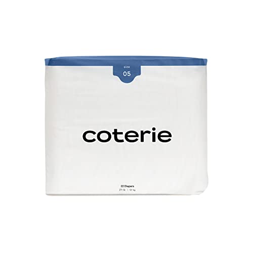 Coterie Size 5 Diapers, 22 CT