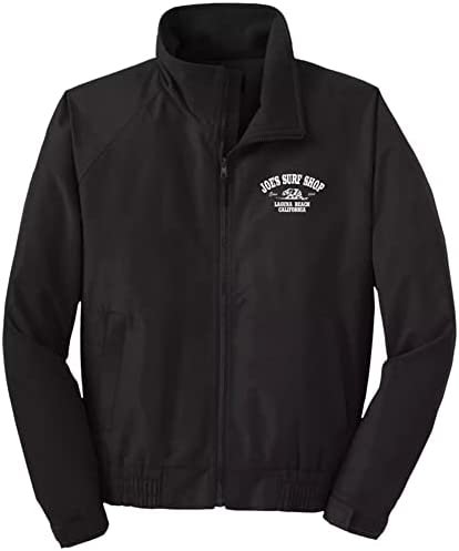 JOES SURF SHOP Men’s Wind and Water Resistant Lightweight Fleece Lined Jackets with 100% Polyester Shell