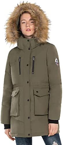 Extreme Pop Womens Goose Down Parka Jacket Size S-XXL UK Brand DHL Delivery 3-5 Working Days