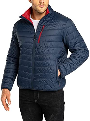 33,000ft Men’s Puffer Jacket Lightweight Packable Winter Jacket