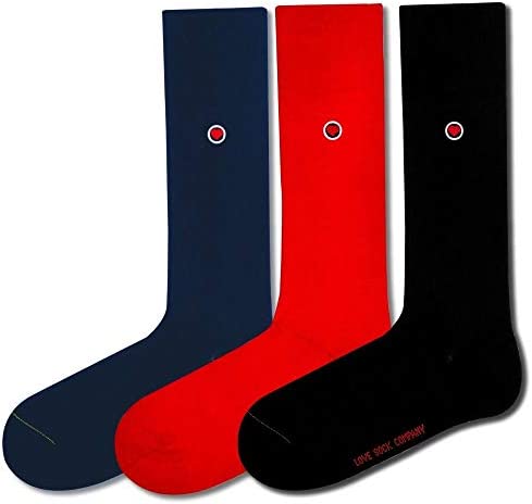 3 pack Men’s Bundle. Love Sock Company Premium Colorful Funky Patterned Men’s Dress Socks