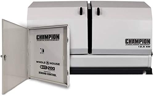 Champion Power Equipment 12.5Kw 200 Amp Duel Fuel Standby Generator with Automatic Transfer Switch