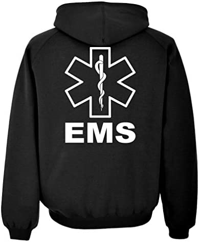 v2 EMS – emergency medical services – Mens Pullover Hoodie