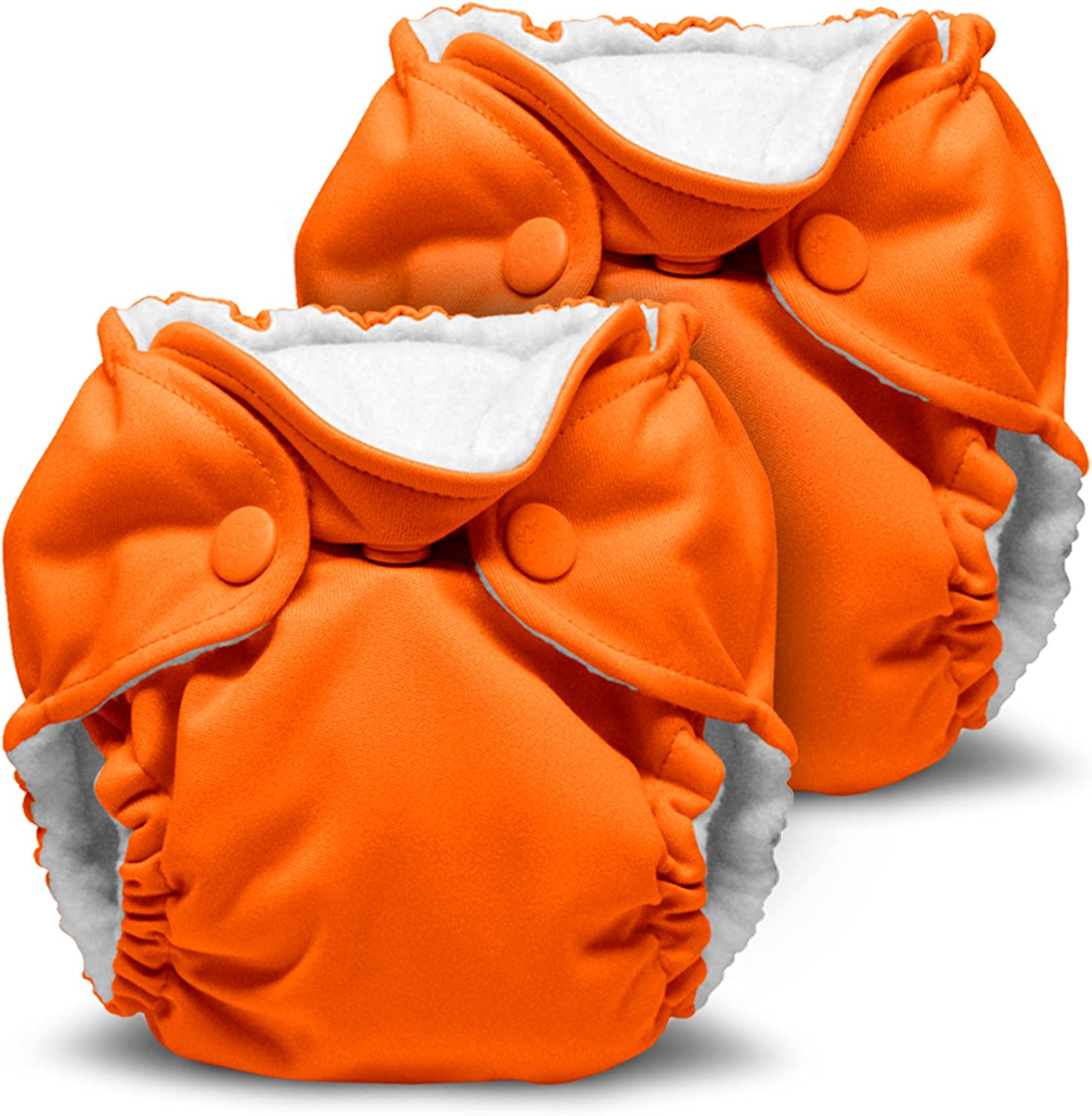 Kanga Care Lil Joey Newborn All in One AIO Cloth Diaper (2pk) Poppy 4-12lbs