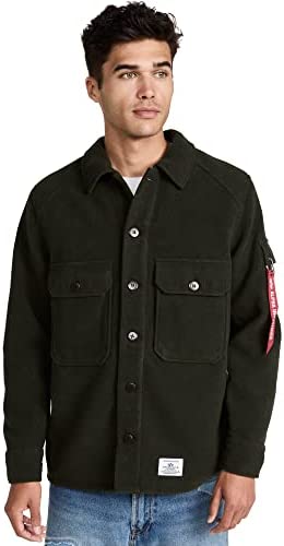 Alpha Industries Men’s Wool Shirt Jacket