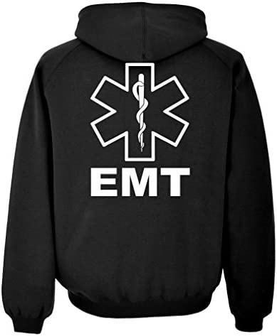 The Goozler v2 EMT – Emergency Medical Technician 911 – Mens Pullover Hoodie