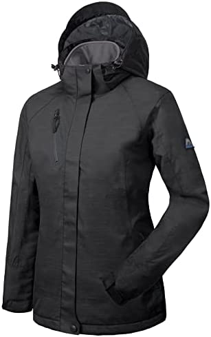 Little Donkey Andy Women’s Waterproof Rain Jacket Breathable Windbreaker Coat for Ski Outdoor Hiking