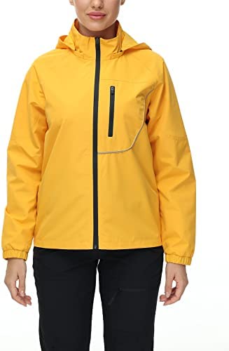 Women’s Lightweight Breathable Running Golf Windbreaker Jacket with Hood , Minimalist Jacket Coat for Travel, Hiking, Workout
