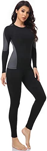 WEERTI Thermal Underwear for Women, Long Johns for Women with Fleece Lined, Long Underwear Women Winter Cold Weather