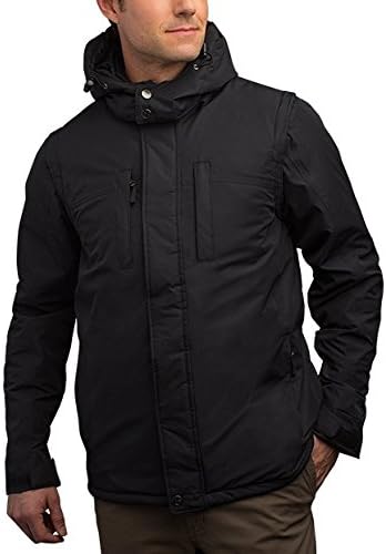 SCOTTeVEST Revolution 2.0 Plus Jacket for Men – 26 Hidden Pockets – Warm Water Repellent Coat for Travel & More