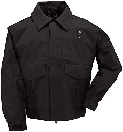 5.11 Tactical Men’s 4-in-1 Patrol Jacket, Waterproof, Tactec Compatible, Ready Pockets, Style 48027