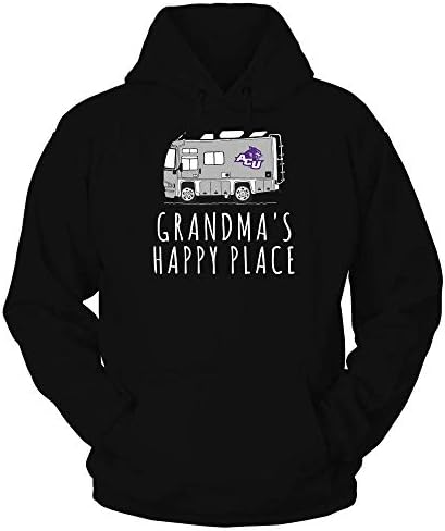 FanPrint Abilene Christian Wildcats T-Shirt – Camping – Grandma’s Happy Place – Tea