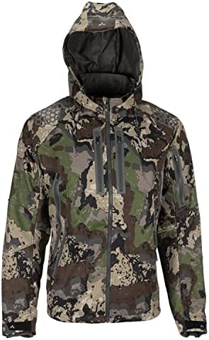 Pnuma Outdoors Unisex Waypoint All-Season Warm Windproof Water-Repellent Quick-Drying Stretchy Durable Hunting Jacket