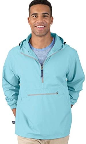 Charles River Apparel Pack-N-Go Wind & Water-Resistant Pullover (Reg/Ext Sizes)