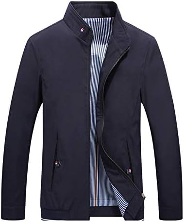 HaoMay Men’s Business Casual Full Zip Lightweight Outwear Jackets