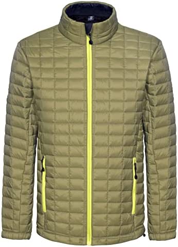 Little Donkey Andy Men’s Insulated Hiking Jacket, Lightweight Puffer Warm Jacket with Synthetic Insulation