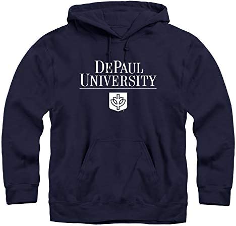 Ivysport Hooded Sweatshirt, Unisex, Cotton/Poly Blend, Heritage Logo