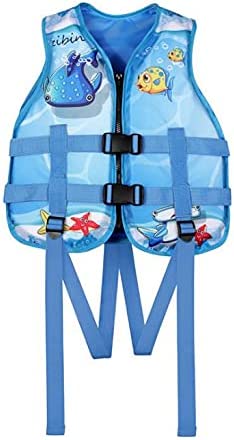 Children’s Swimming, Auxiliary Float Suit Buoyancy Vest, Boys and Girls Fishing Vest