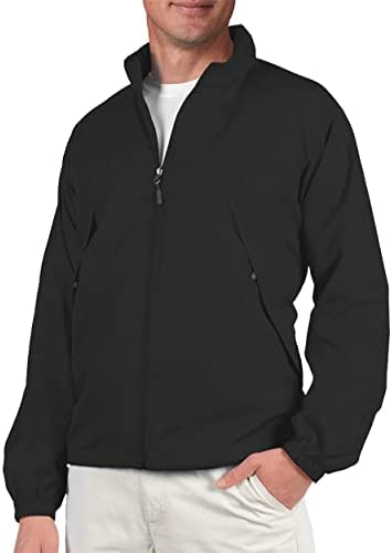 SCOTTeVEST Pack Windbreaker Jacket for Men – 19 Hidden Pockets – Lightweight Water Repellent Coat for Travel & More