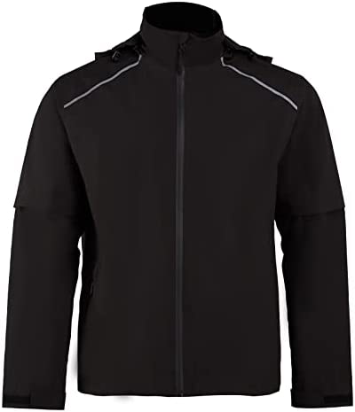 Rain Jacket for Men Waterproof Windbreaker Raincoat Lightweight Jacket for Golf Hiking Cycling Running Camping Traveling