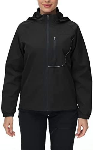 Women’s Lightweight Breathable Running Golf Windbreaker Jacket with Hood , Minimalist Jacket Coat for Travel, Hiking, Workout