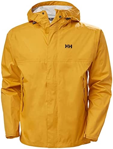 Helly-Hansen Men’s Loke Waterproof Windproof Breathable Adventure Hiking Rain Jacket with Hood